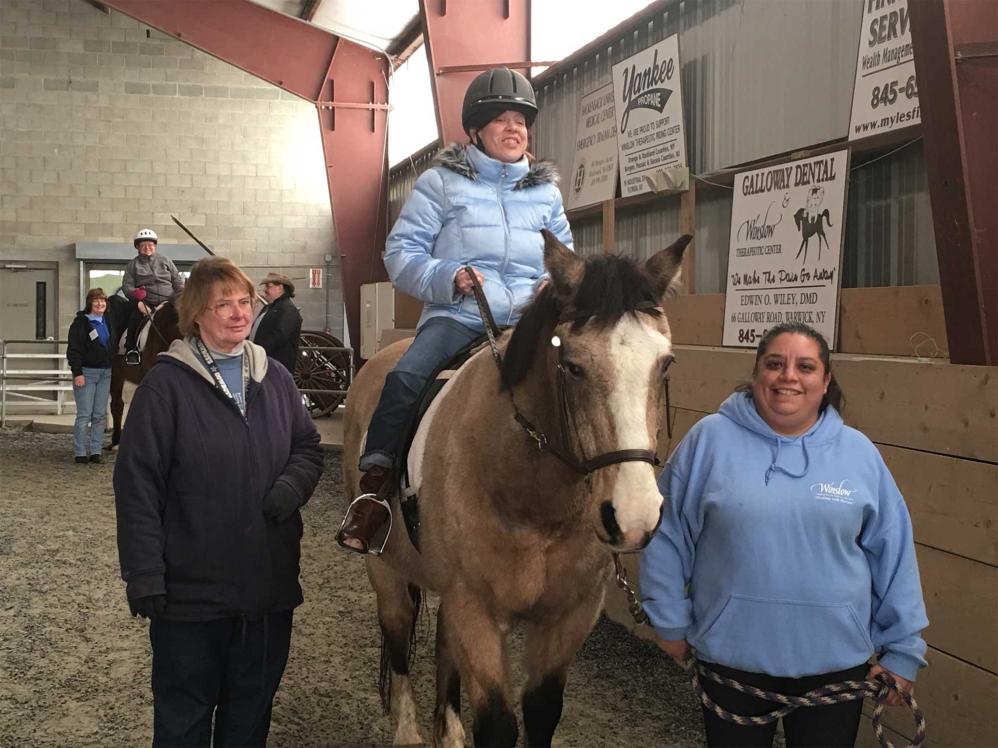 Volunteer at Winslow Therapeutic Center