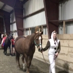 Abby and Beau as Olaf and Sven